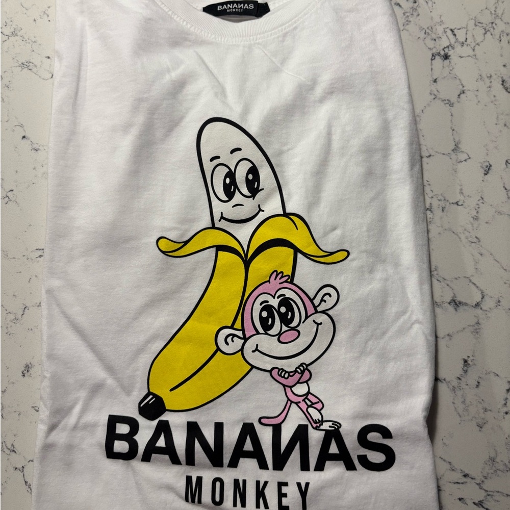 Bananas Monkey Graphic Tee